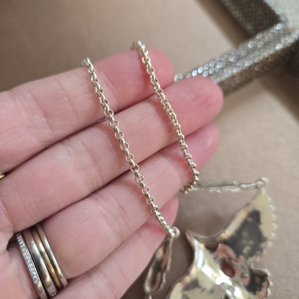 Sterling Silver Thunderbird Gemstone Necklace - image 7